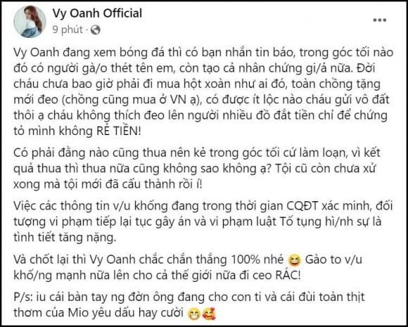 Nữ streamer Bình Dương tố Vy Oanh nợ 30.000 USD khi mua kim cương, nữ ca sĩ mắng thẳng: Rẻ tiền-3