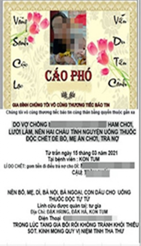 Mẹ vay tiền qua app, con bị làm cáo phó khai tử”-1