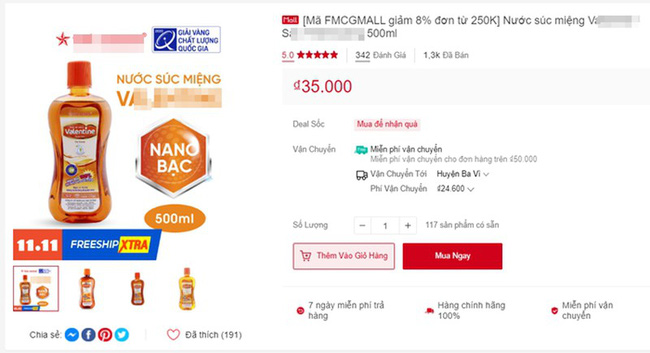 Nữ đại gia dược phẩm vừa bóc phốt công nghệ biến cám gà thành thuốc hóa ra chính là thánh nổ, tự lăng-xê loại nước súc miệng gia công giá trên trời!-3