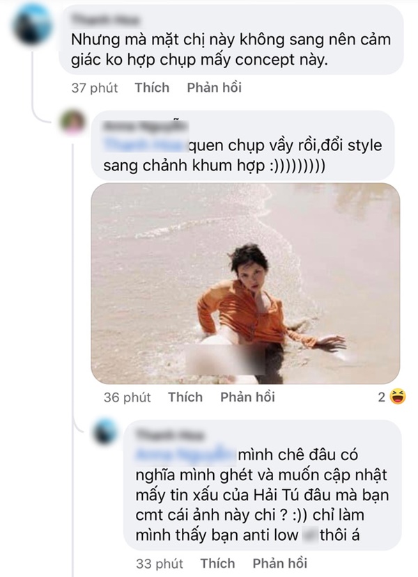 Netizen quá khích ồ ạt spam loạt ảnh nóng nhạy cảm trước đây của Hải Tú, hành động cần lên án-1