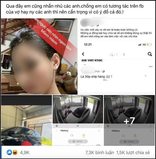 Nực cười shipper nữ ship tận giường” cho khách, camera an ninh ghi lại rõ mọi chuyện với một chi tiết bất thường ngay trên thân thể tiểu tam!-1