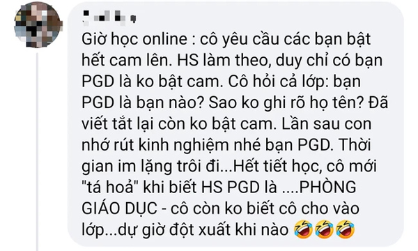 Cô giáo yêu cầu cả lớp bật camera học online, một học sinh vẫn nhất quyết để màn hình đen ngòm: Biết được danh tính cô rụng rời chân tay-1