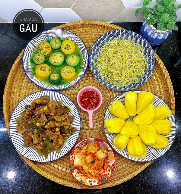 Vợ trẻ 9x sắp sinh con vẫn cực đảm đang, trổ tài nấu loạt món ngon hấp dẫn, 30 ngày cũng không lặp-1