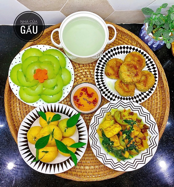 Vợ trẻ 9x sắp sinh con vẫn cực đảm đang, trổ tài nấu loạt món ngon hấp dẫn, 30 ngày cũng không lặp-3