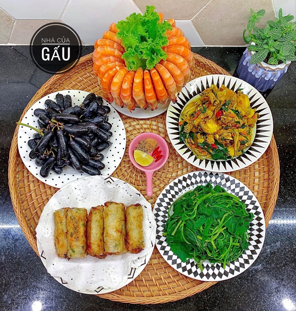 Vợ trẻ 9x sắp sinh con vẫn cực đảm đang, trổ tài nấu loạt món ngon hấp dẫn, 30 ngày cũng không lặp-5