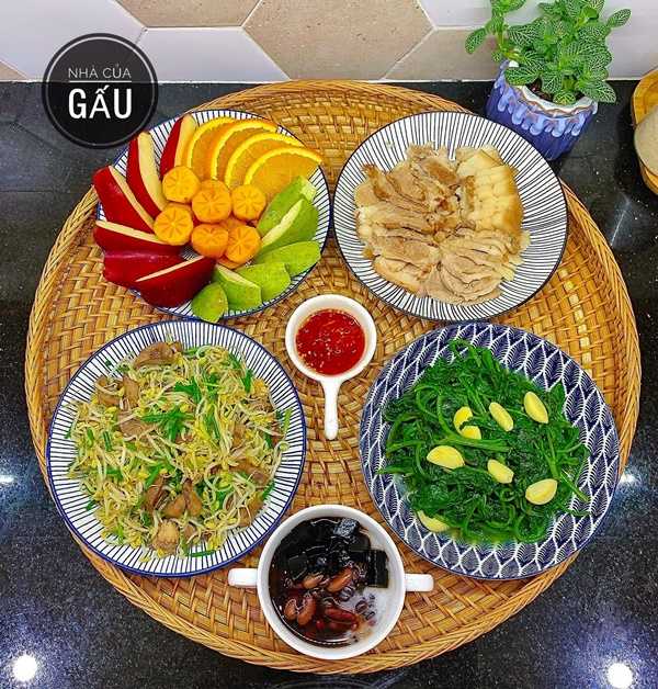 Vợ trẻ 9x sắp sinh con vẫn cực đảm đang, trổ tài nấu loạt món ngon hấp dẫn, 30 ngày cũng không lặp-14