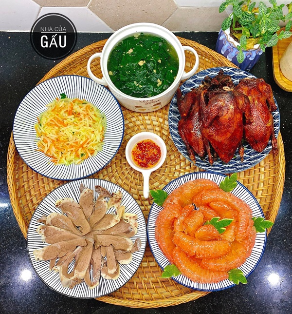 Vợ trẻ 9x sắp sinh con vẫn cực đảm đang, trổ tài nấu loạt món ngon hấp dẫn, 30 ngày cũng không lặp-29