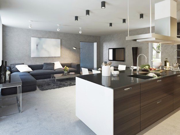 Phòng khách và bếp kết hợp: Làm thế nào để tận dụng không gian tốt nhất?-13