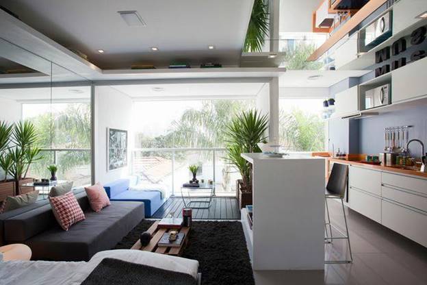 Phòng khách và bếp kết hợp: Làm thế nào để tận dụng không gian tốt nhất?-21