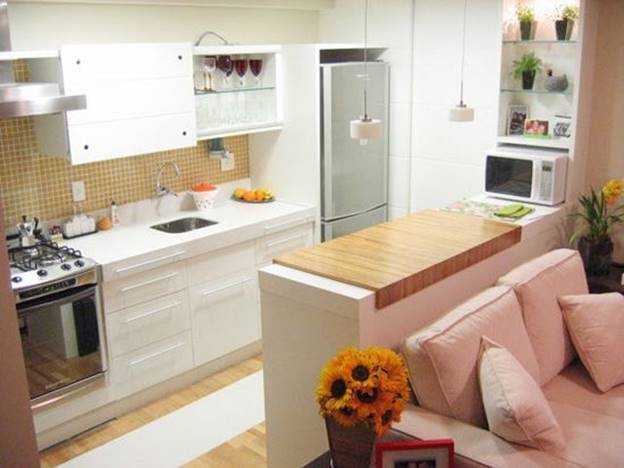 Phòng khách và bếp kết hợp: Làm thế nào để tận dụng không gian tốt nhất?-25