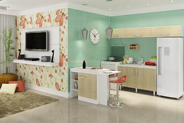 Phòng khách và bếp kết hợp: Làm thế nào để tận dụng không gian tốt nhất?-3