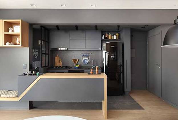 Phòng khách và bếp kết hợp: Làm thế nào để tận dụng không gian tốt nhất?-47