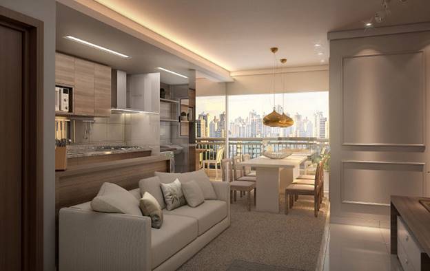 Phòng khách và bếp kết hợp: Làm thế nào để tận dụng không gian tốt nhất?-48