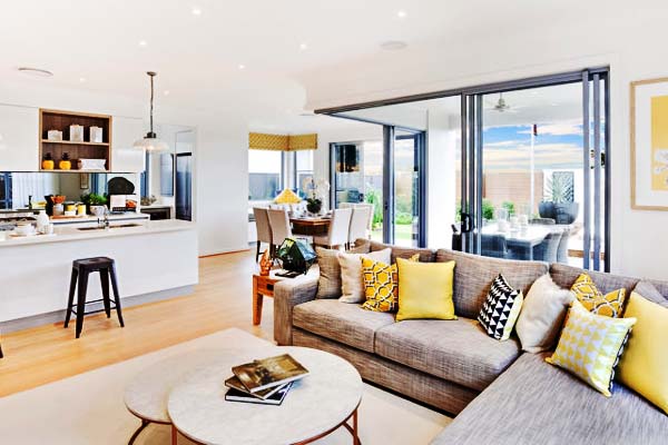 Dinh thự hiện đại với cặp đèn chiếu sáng hình vòng cung độc lạ, cho không gian thêm rộng mở và tràn ngập ánh sáng-25