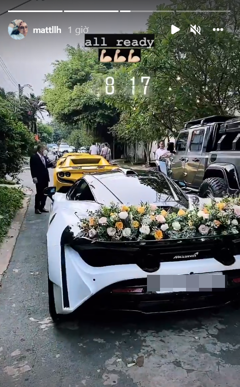 Matt Liu khoe siêu xe đính hoa cưới giữa lúc rộ tin vui với Hương Giang-1