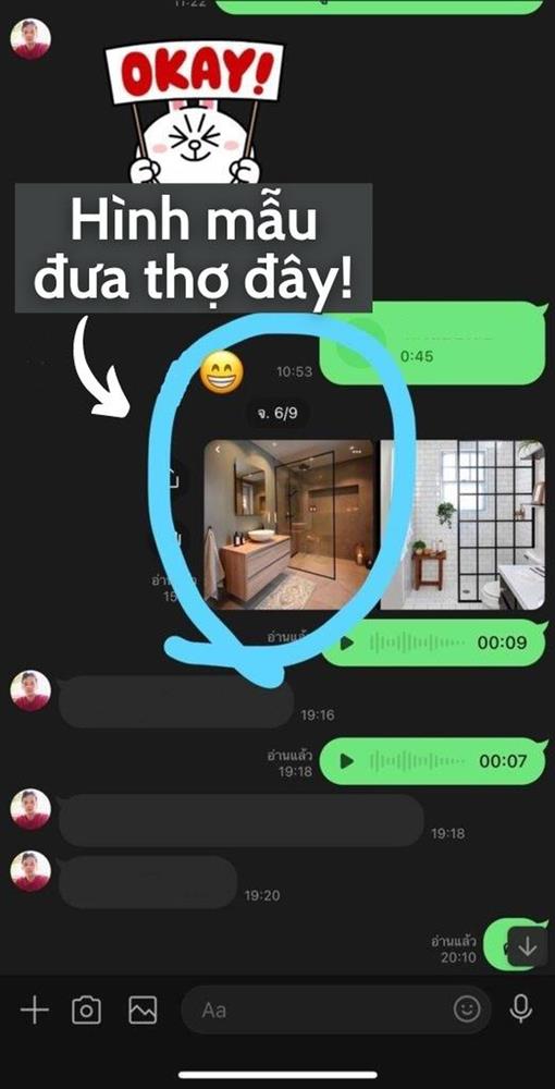 Đưa ảnh làm vách kính viền đen mỏng đẹp cho thợ, chủ nhà nhận về cái kết quá đắng-1