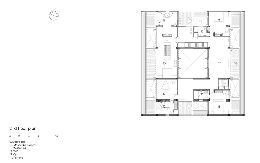 Choáng ngợp với biệt thự gần 500m2 có ao cá giữa nhà ở Tam Đảo-14