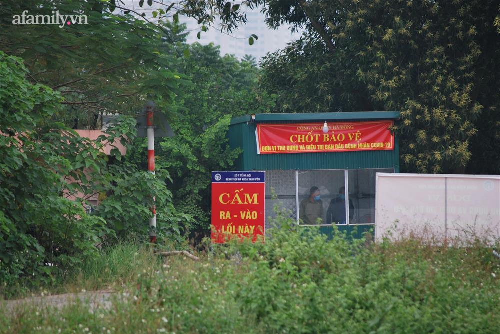 Cận cảnh công trường có 22 công nhân mắc COVID-19 chưa rõ nguồn lây đang được phong tỏa ở Hà Nội-2