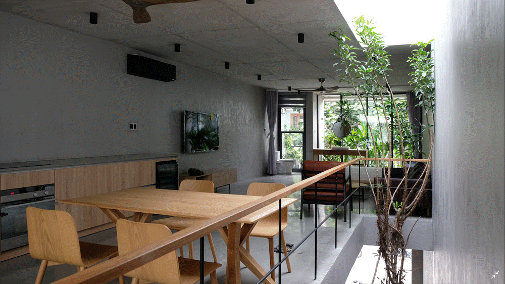 Cực lạ ngôi nhà 148m2 ở Sài Gòn không tường ngăn dù là nhà vệ sinh, tưởng bất tiện nhưng lại tinh tế không ngờ-4