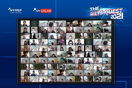 2.000 học sinh trung học thi IELTS trực tuyến