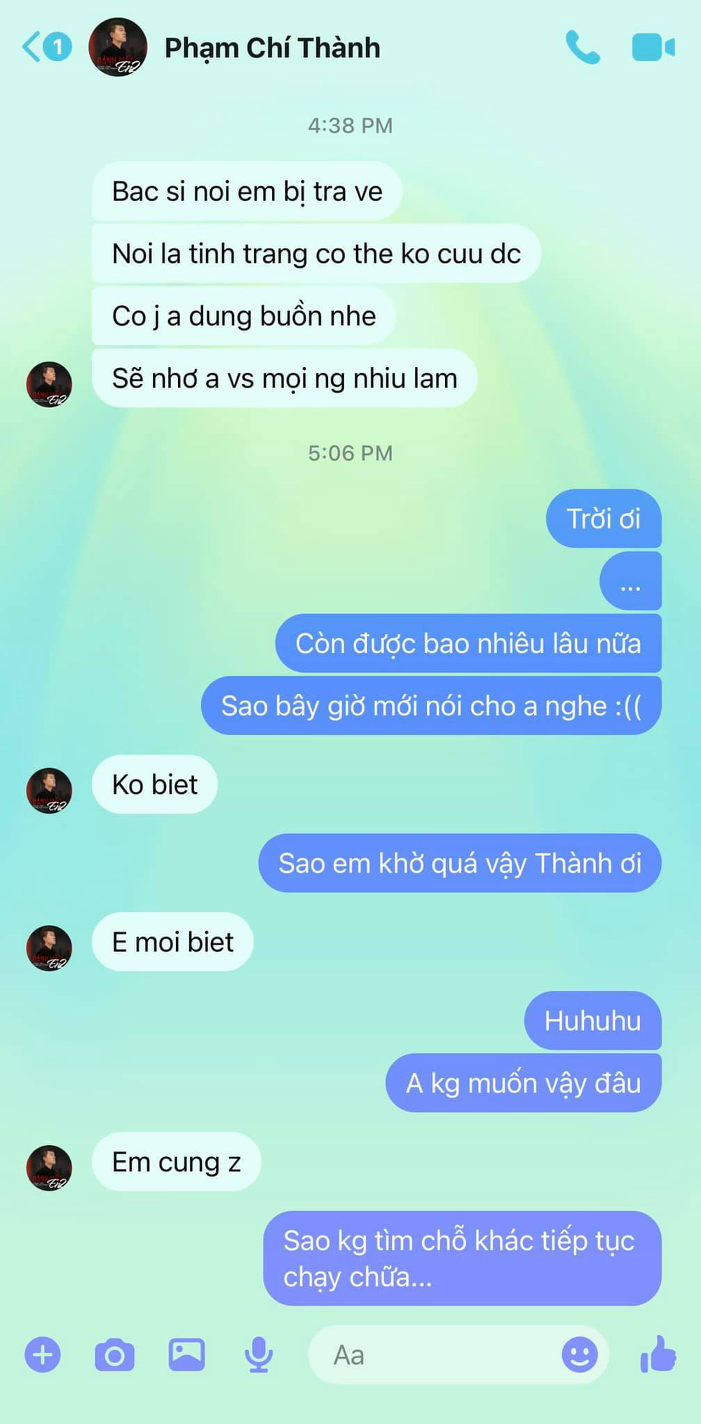 Mua áo đôi tặng ca sĩ Chí Thành đang nguy kịch, Trịnh Tú Trung nói một điều xót xa-1