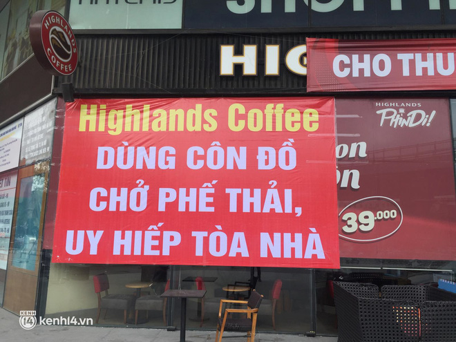 Hà Nội: Highlands Coffee lên tiếng sau khi bị tố chây ì trả tiền thuê mặt bằng, đưa hàng chục nhân viên đến gây rối trật tự-5
