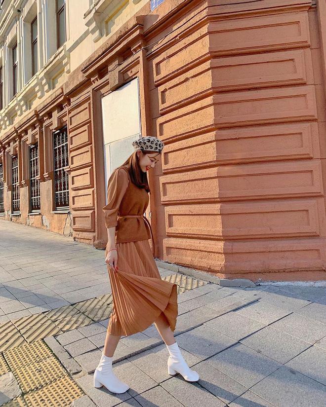 1.001 kiểu phối đồ với áo len gile mùa đông cực Hàn Quốc-4