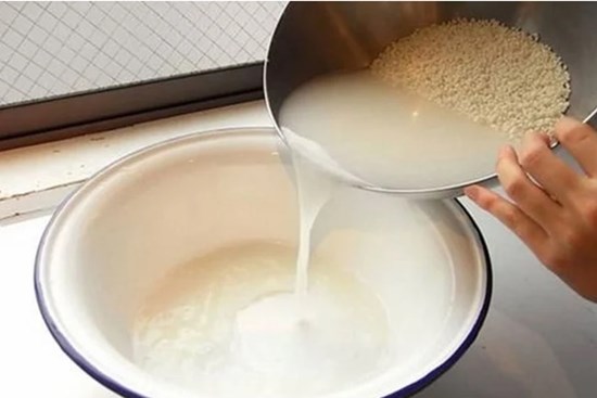 Vo gạo trút bỏ nước là 