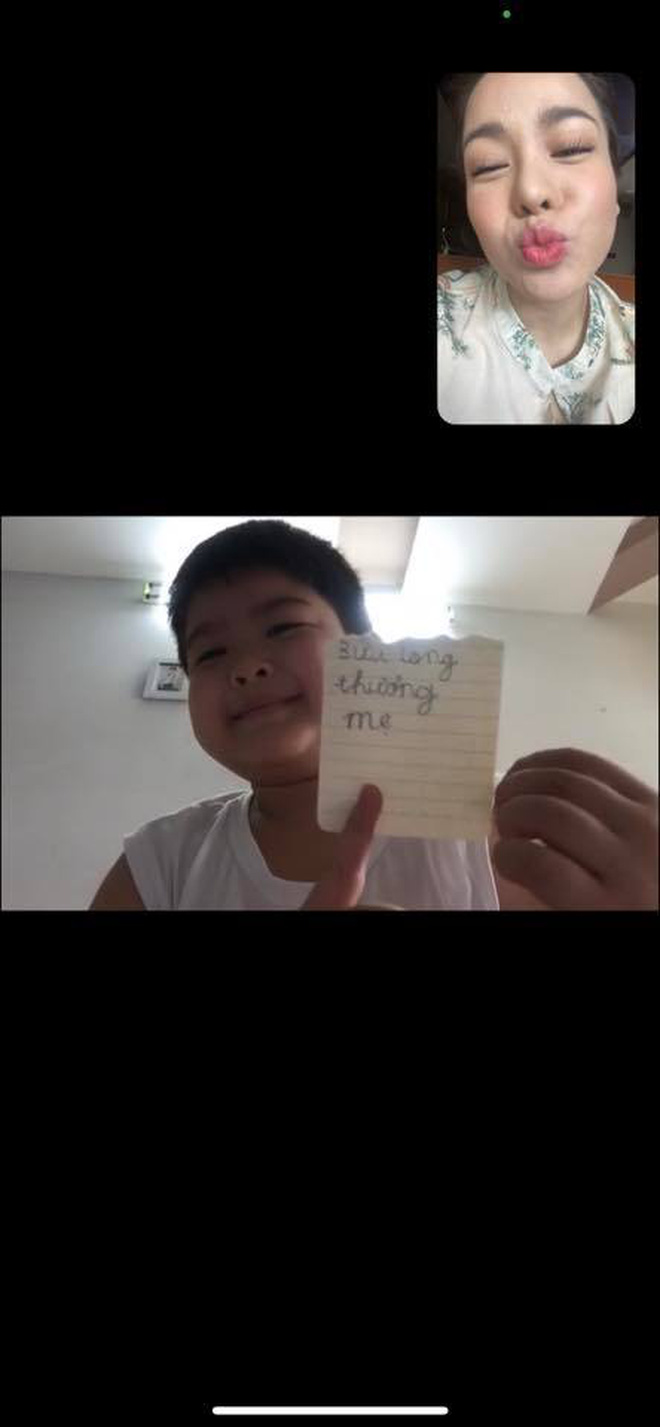 Nhật Kim Anh bật khóc trên điện thoại chỉ vì thấy 4 chữ quý tử 6 tuổi viết ra giấy-3