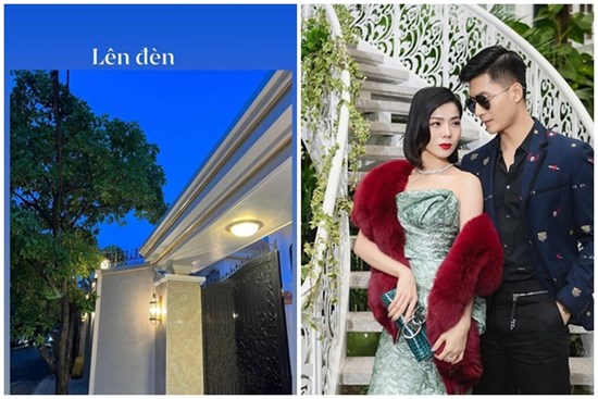 Cuối cùng cũng được chiêm ngưỡng chiếc cổng 3,6 tỷ đồng cũng không đủ mua của Lệ Quyên!