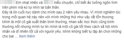 Gái ngoan” bị người yêu bỏ vì nhạt, ấm ức lên MXH giãi bày ai ngờ càng nhận nhiều gạch đá hơn-1