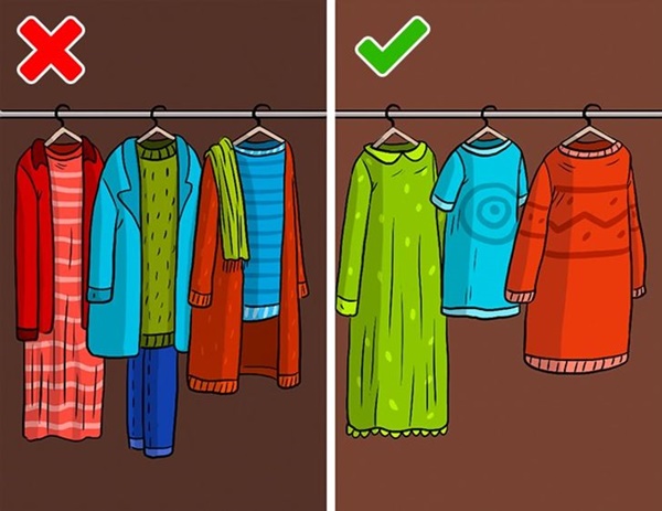 10 sai lầm khi sắp xếp tủ quần áo mùa đông mà đến 90% chị em đều mắc phải-9