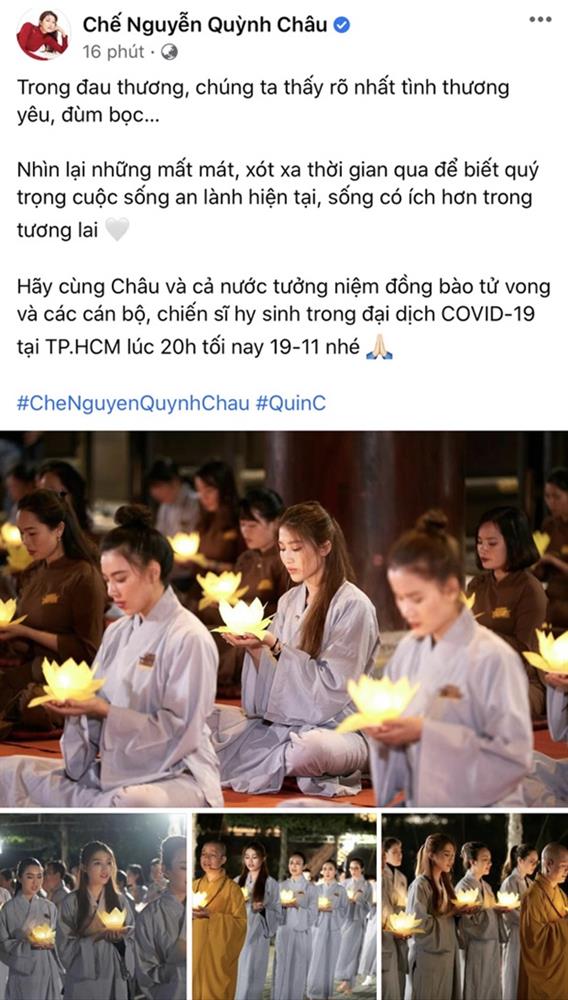 Khánh Vân xúc động viết tâm thư dài, dàn sao Việt hướng về lễ tưởng niệm hơn 23.000 đồng bào mất do Covid-19-3