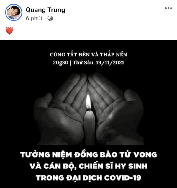 Khánh Vân xúc động viết tâm thư dài, dàn sao Việt hướng về lễ tưởng niệm hơn 23.000 đồng bào mất do Covid-19-16