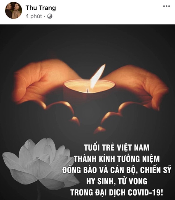 Khánh Vân xúc động viết tâm thư dài, dàn sao Việt hướng về lễ tưởng niệm hơn 23.000 đồng bào mất do Covid-19-17