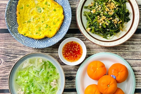 Thực đơn cơm tối 3 món chỉ 60k, giản dị lại nấu nhanh mà ngon hết cỡ