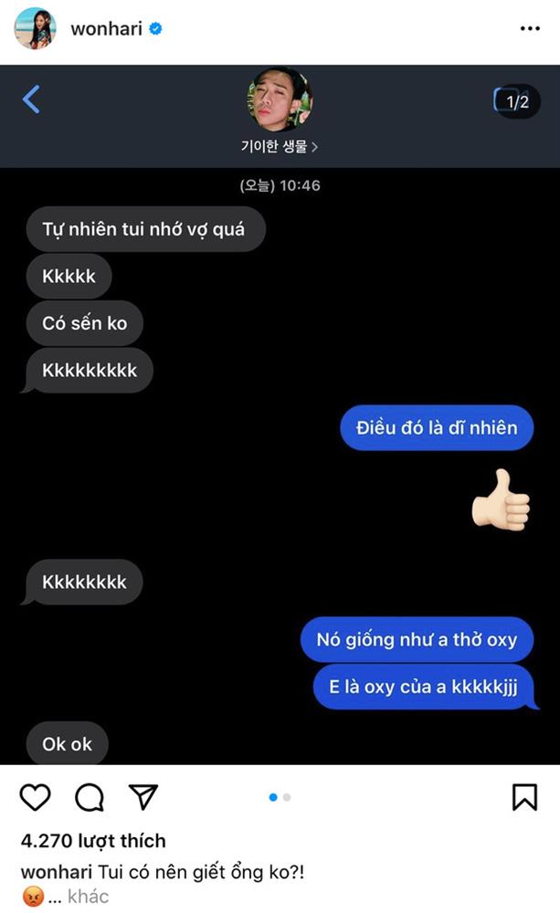 Hari Won tung tin nhắn cực tình với Trấn Thành, vô tình để lộ cách xưng hô đặc biệt khiến dân tình ngã ngửa-4