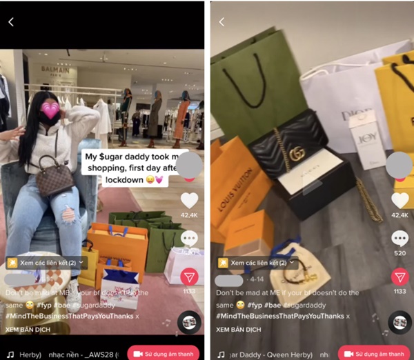 Hệ sinh thái Sugar Daddy tràn lan trên TikTok: Gái trẻ trưng trổ da thịt tìm người bao nuôi, người dùng thản nhiên trước trào lưu 18+, viển vông mơ nằm không ăn sẵn-4