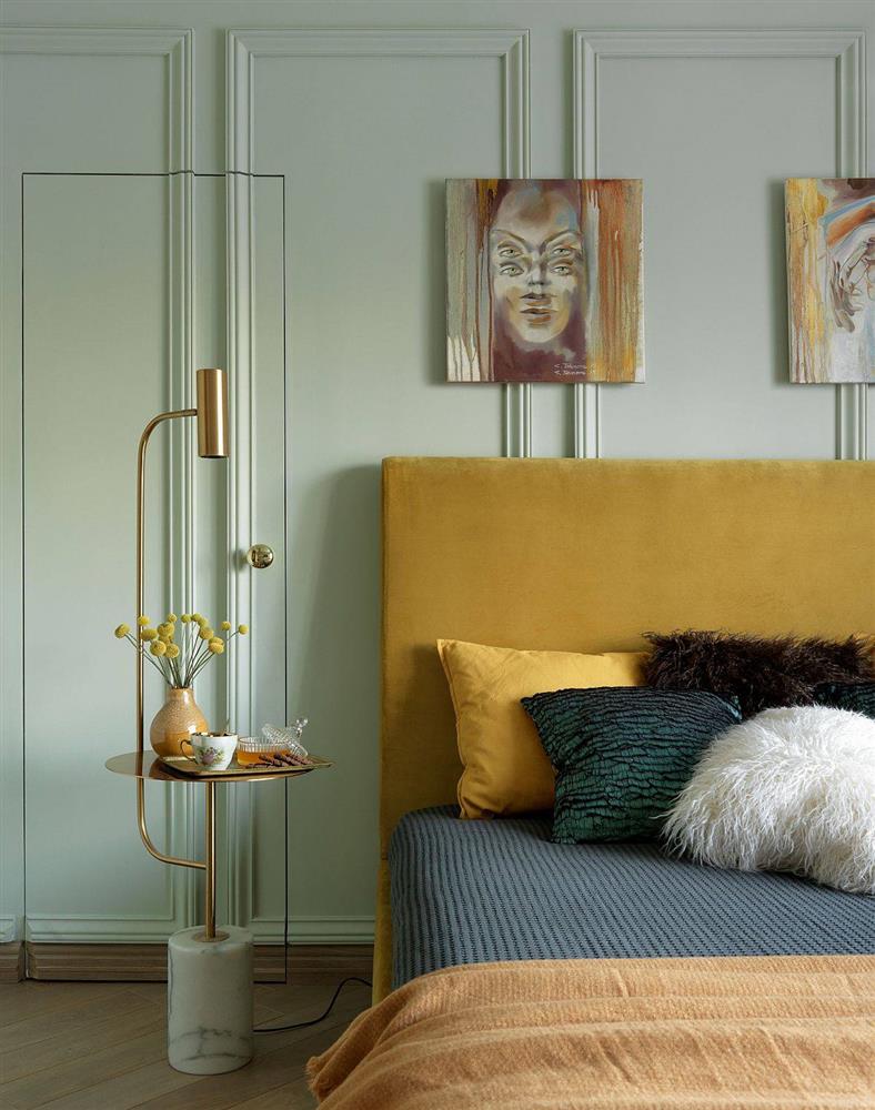 Phòng ngủ màu xanh lá cây tuyệt đẹp và xu hướng màu sắc cho năm 2022-2