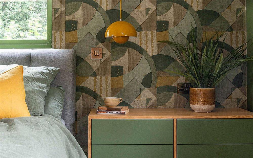 Phòng ngủ màu xanh lá cây tuyệt đẹp và xu hướng màu sắc cho năm 2022-10