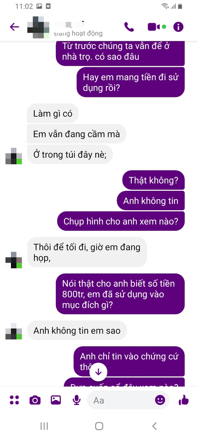 Bạn gái đi công tác mang theo cả 800 triệu, tôi truy hỏi ráo riết và bật ngửa khi nhận được đáp án-3