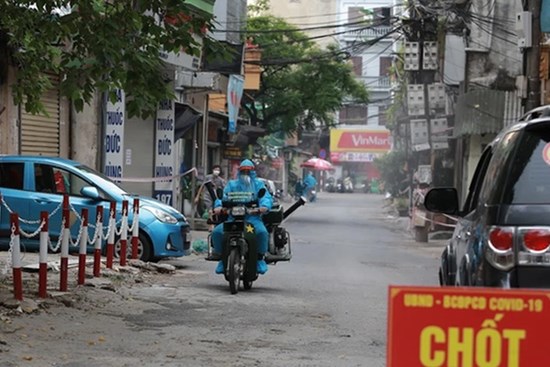 2 nơi nào đang có số ca cộng đồng tăng cao nhất Hà Nội?