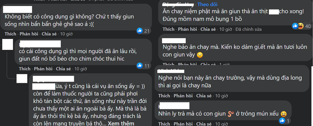 Từng bị xử phạt 7,5 triệu đồng, Angela Phương Trinh tiếp tục gây tranh cãi gay gắt khi khoe clip cận cảnh nấu chè với giun đất sống-7