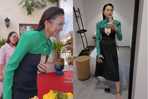 U40 Thanh Hằng diện quần ống rộng quá khéo: Trẻ trung và thời thượng, chị em 30+ nên học theo-12