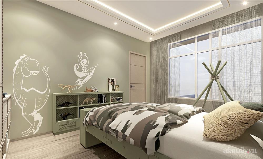 Đột nhập” bên trong căn penthouse 5 tỷ rộng 260m² xịn sò của gia đình Sài Gòn, thiết kế hiện đại xa hoa ai nhìn cũng xuýt xoa ghen tị-15