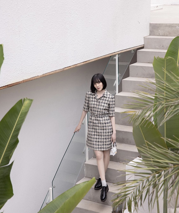 Thánh soi phát hiện loạt hint như mẹ bỉm của Hải Tú: Nhất quyết chọn váy che dáng, 1 dấu hiệu ngoại hình gây chú ý!-10