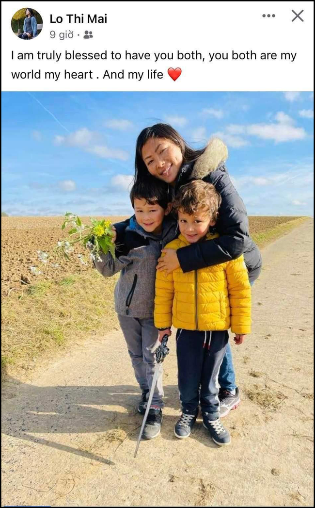 Lò Thị Mai - cô gái H’Mông bắn tiếng Anh như gió” đăng ảnh bên hai cậu con trai nay đã lớn, sở hữu nét đẹp rất đặc biệt-1