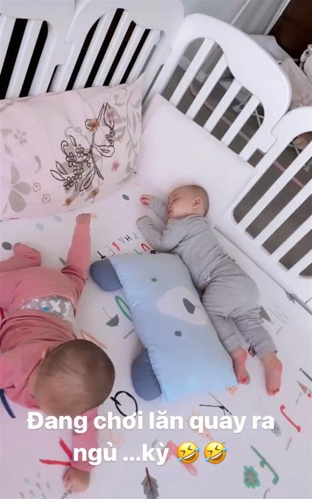 Leon nhà Hồ Ngọc Hà suốt ngày ngủ ở tư thế này, trông khá hài hước nhưng thực ra lại là biểu hiện bé thông minh về sau-3