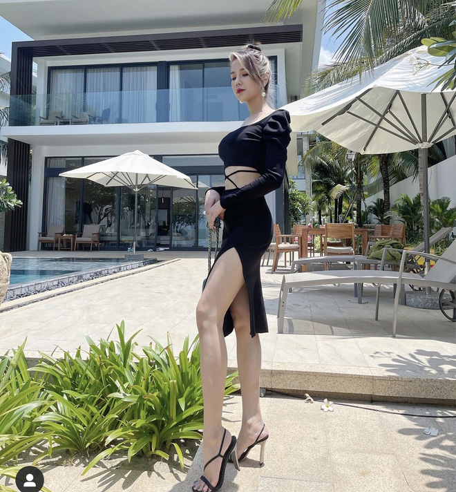 Diệp Lâm Anh diện áo 2 dây xẻ sâu lấp ló đôi gò bồng đảo nảy nở, thông báo 1 việc hậu ồn ào hôn nhân-5