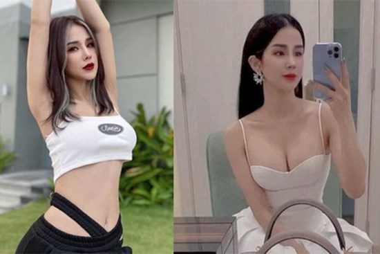 Diệp Lâm Anh diện áo 2 dây xẻ sâu lấp ló đôi gò bồng đảo nảy nở, thông báo 1 việc hậu ồn ào hôn nhân